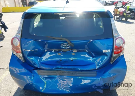 2012 Toyota Prius C One from USA, damaged, VIN JTDKDTB39C1011180